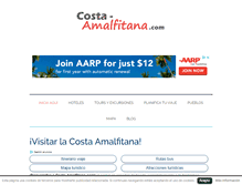 Tablet Screenshot of costa-amalfitana.com